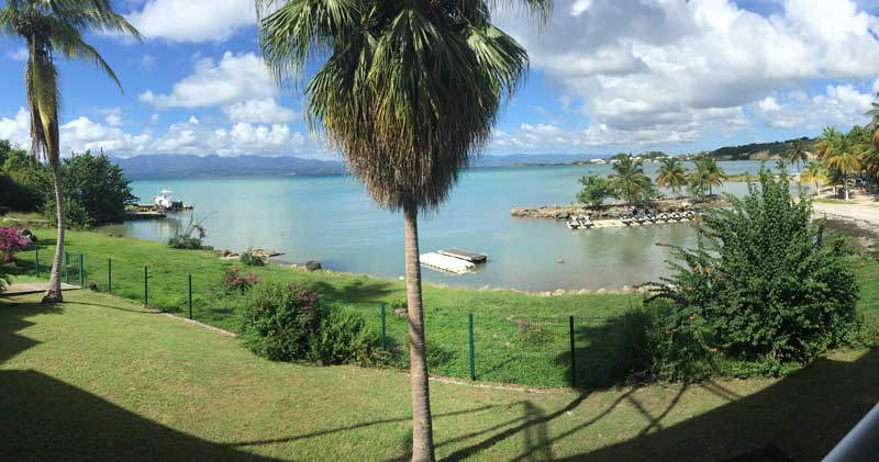 location tourisistique gosier vue mer